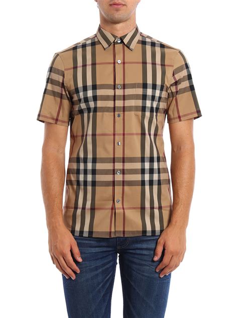 burberry london england camicia con tanti piccoli check